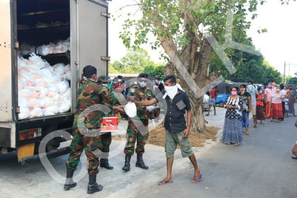 Distribution of Dry Rations to the General Public